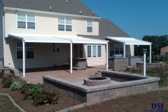 Two Backyard Awnings