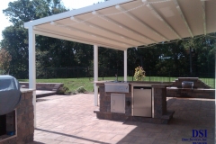 Side view of House Awning