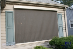 Outdoor Window Covered Awnings