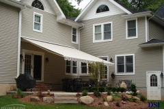 Large Tan backyard Awning