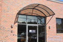 Front View of Door Awning