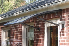 Side View of Home Door Awning