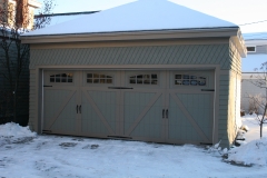 2 Side By Side Garage Doors