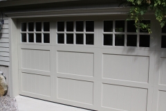 One Close Up of Garage Door
