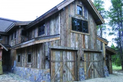 2 Barn Style Garage Doors